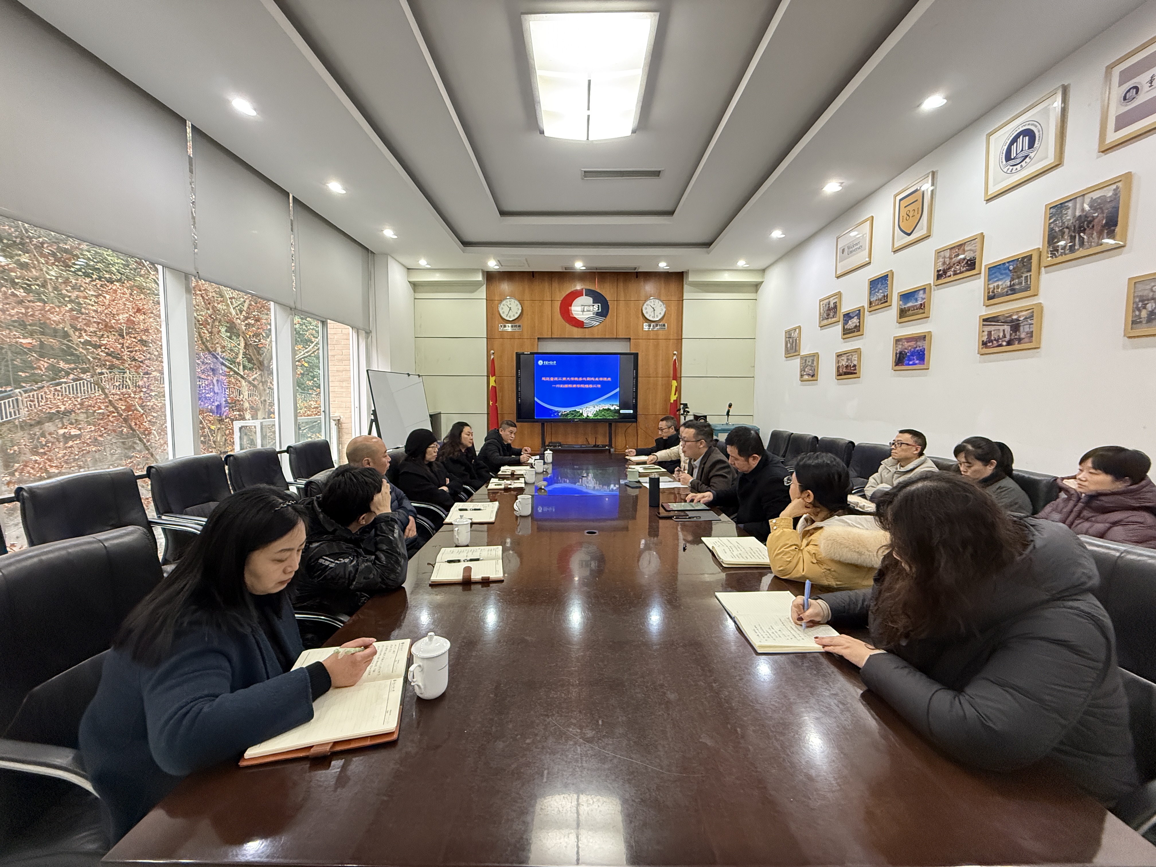 365英国上市集团教务处赴国际商公司  指导365英国上市集团管理制度建设